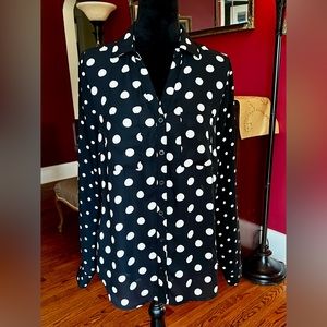 Polka Dot Blouse